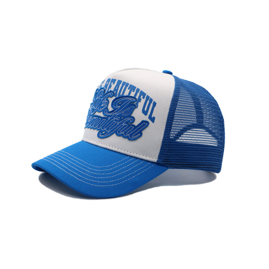 TRUCKER HAT(BLUE)