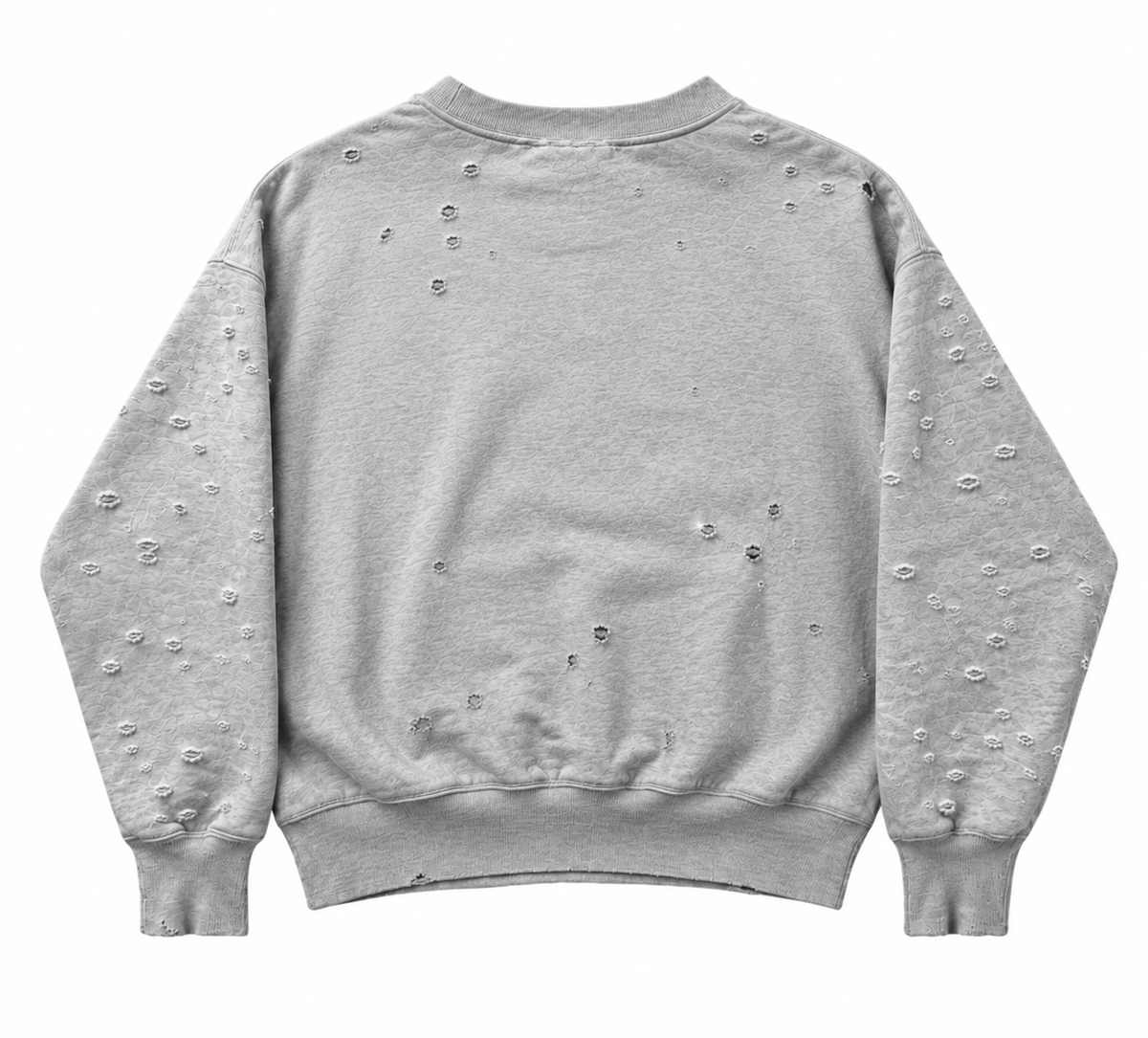 Y♡ BROSKI RHINESTONE DISTRESSED SWEAT