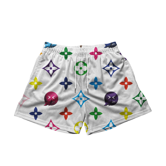 Monogram mesh short🤧